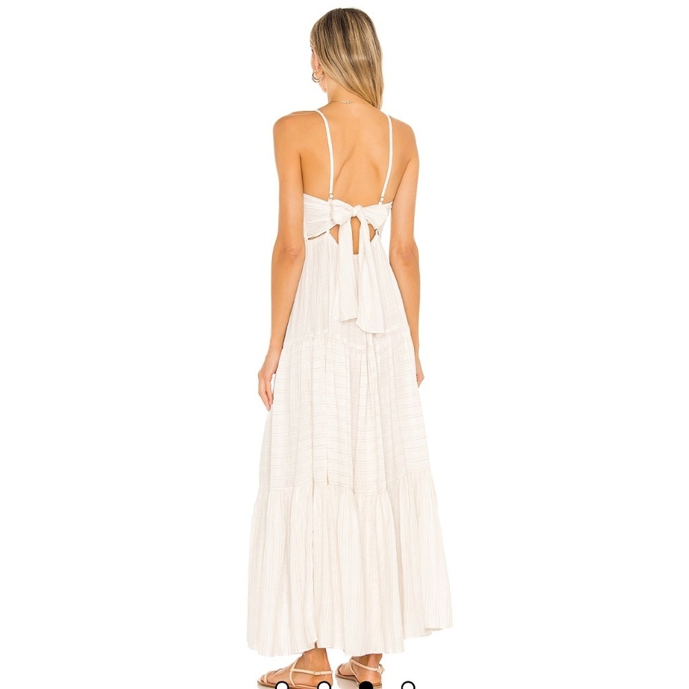New | L Space | Santorini Dress in Cream Large - Picture 3 of 6